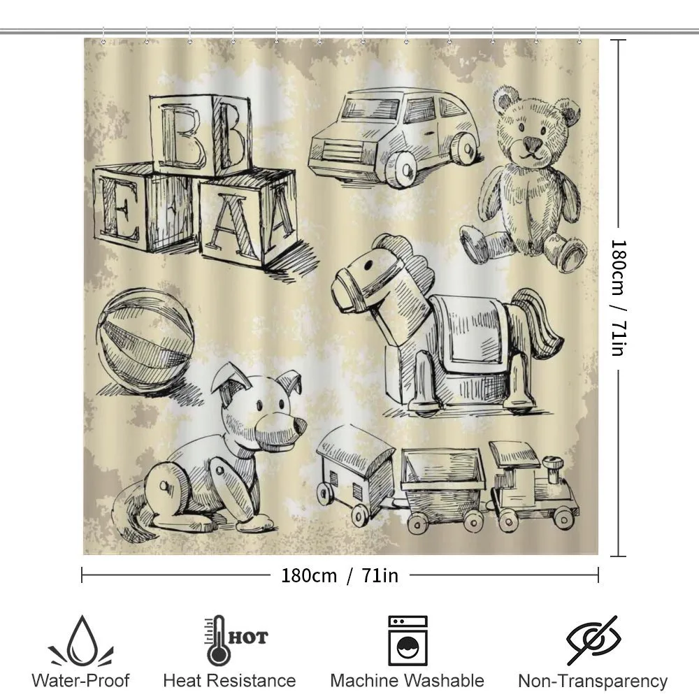 Hand Drawn Teddy Bear — Detail 2