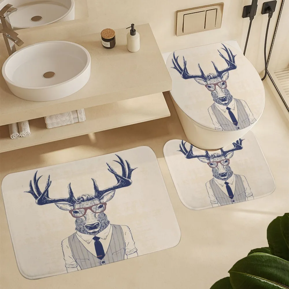 Humanized Manly Deer Art — Detail 5