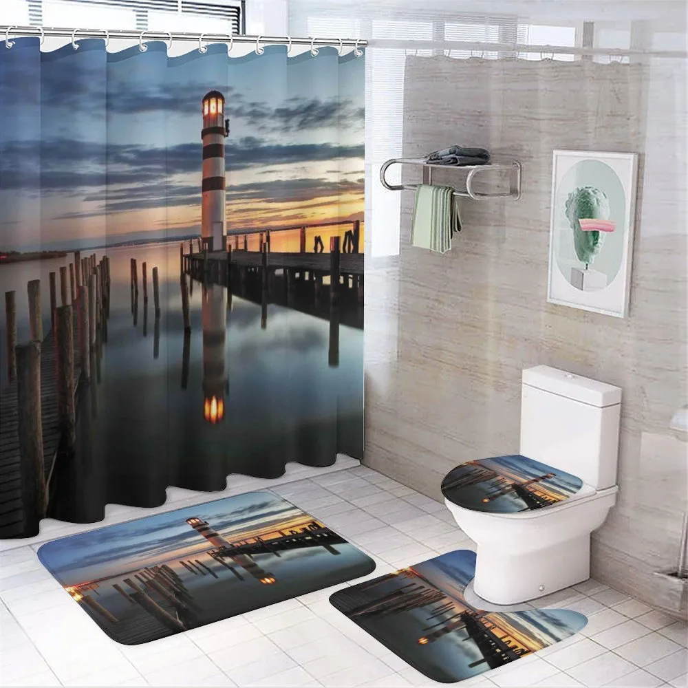 Lighthouse Calm Dusk — Your design