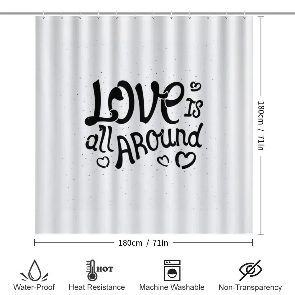 Love is All Around — Detail 2