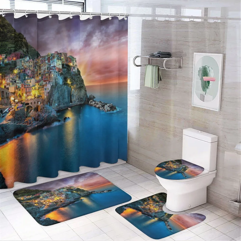 Night View Coast Village — Your design