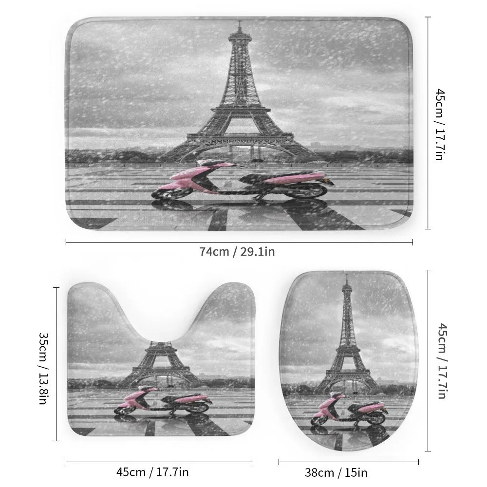 Paris Scene Moped — Detail 1