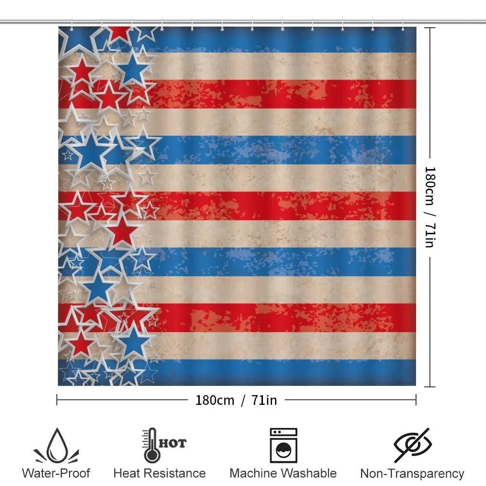 Patriotic Grunge Look — Detail 2