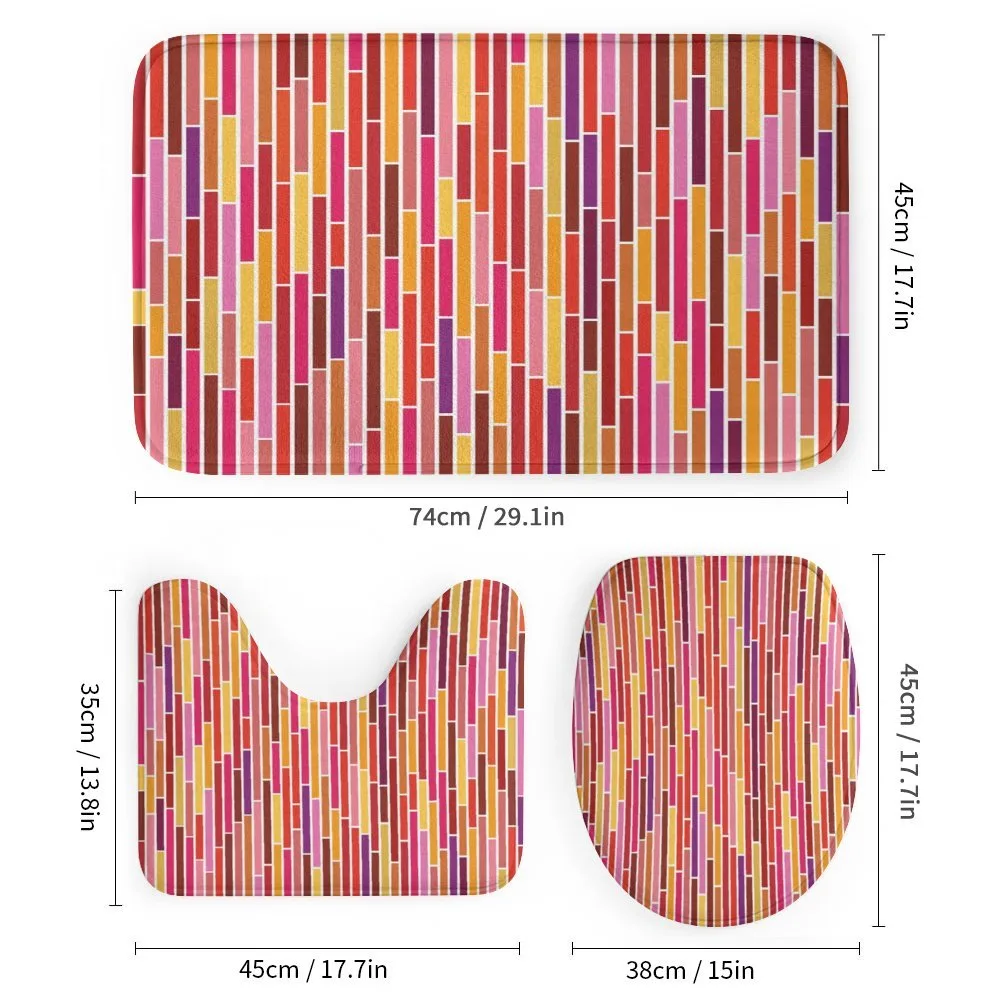 Pink Stripes Lines — Detail 1