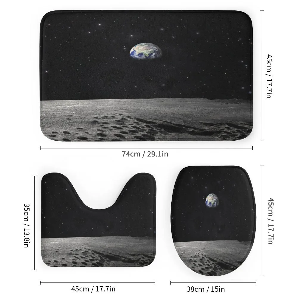 Planet Earth from Moon — Detail 1