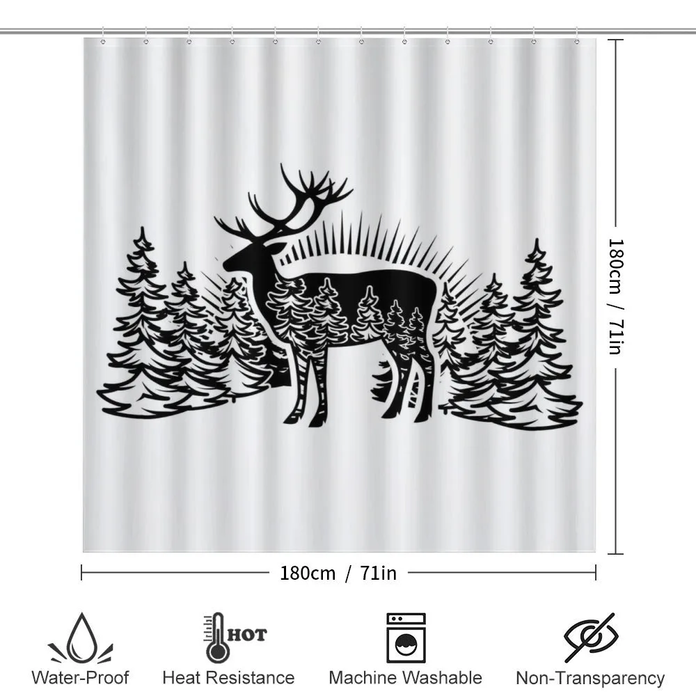Reindeer Spruce Forest — Detail 2
