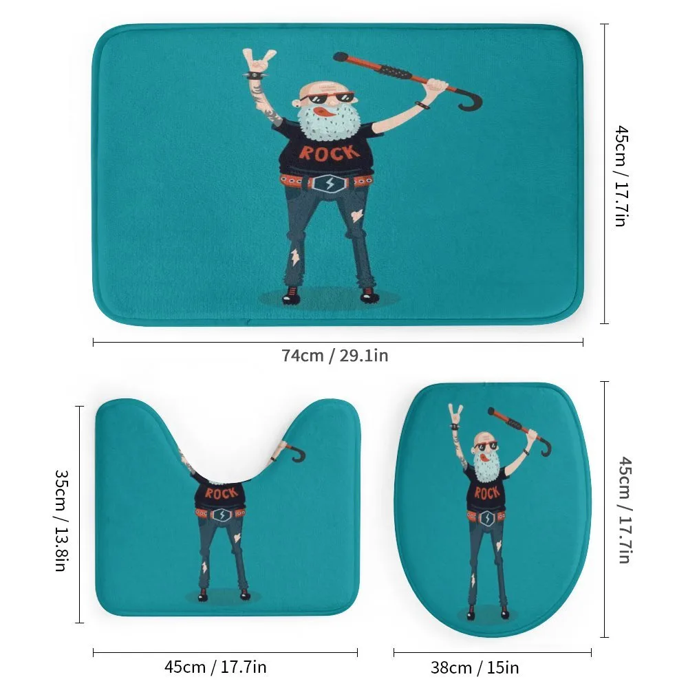 Rock Music Fan Man — Detail 1