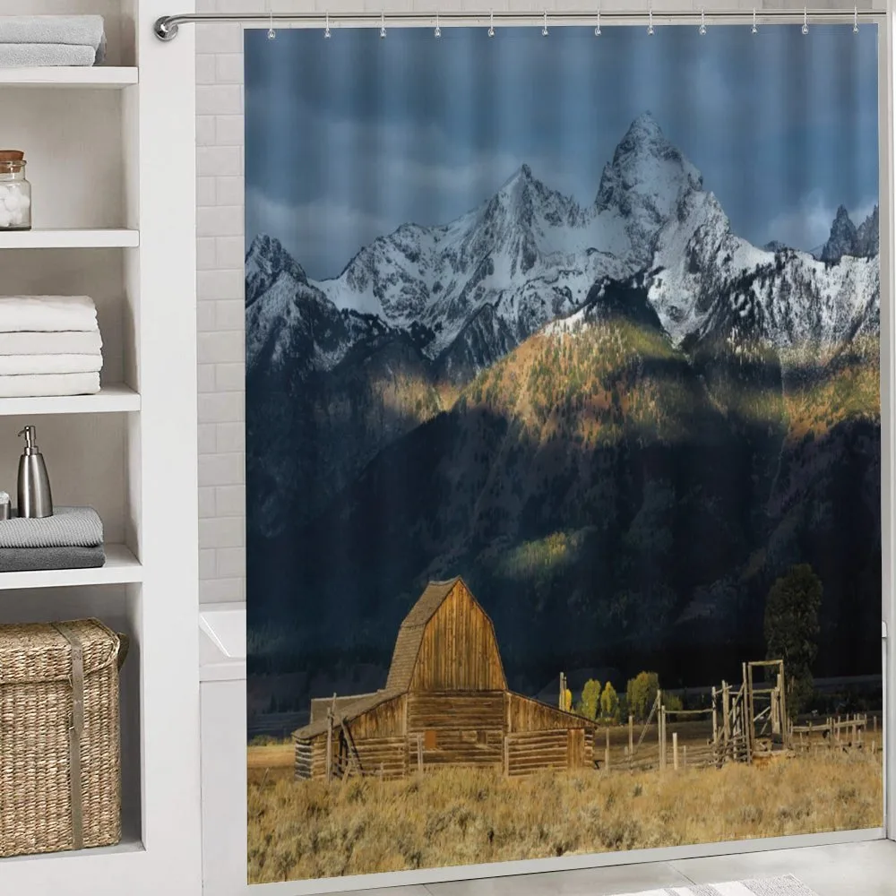 Rustic Wooden Hut Mountains — Detail 4