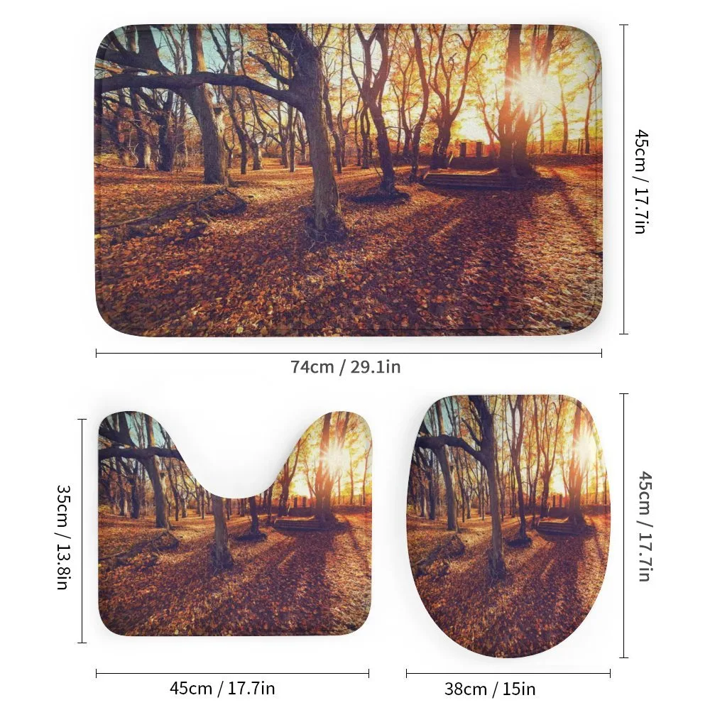 Sunset Forest Trees — Detail 1