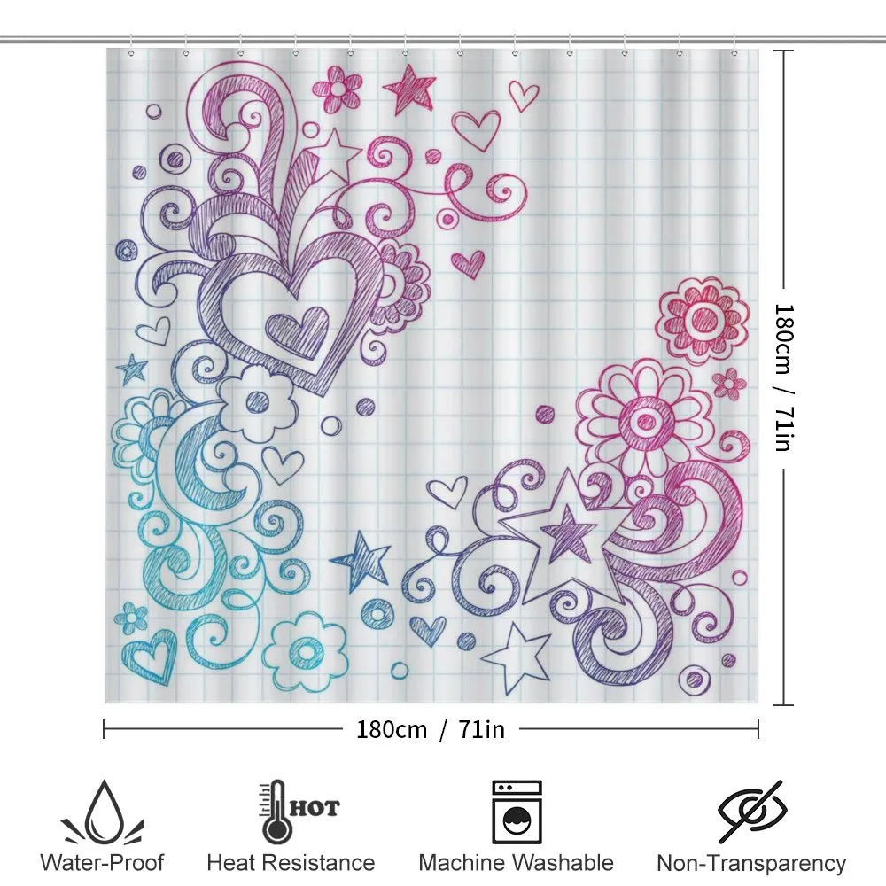 Valentines Day Swirls — Detail 2