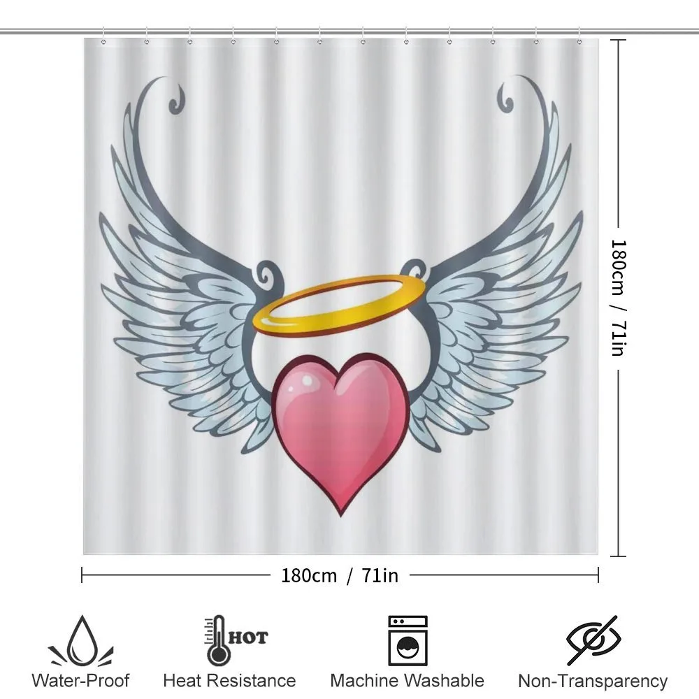 Valentines Day Winged Heart — Detail 2