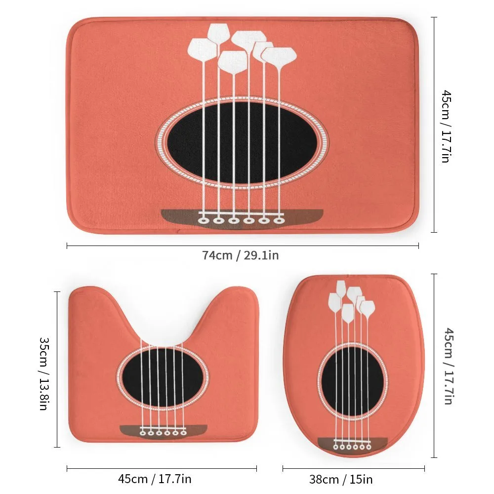 Acoustic Guitar Wine Glasses — Detail 1