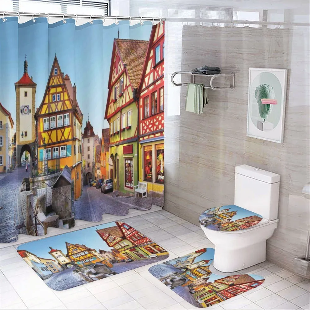 Colorful Street Houses — Your design
