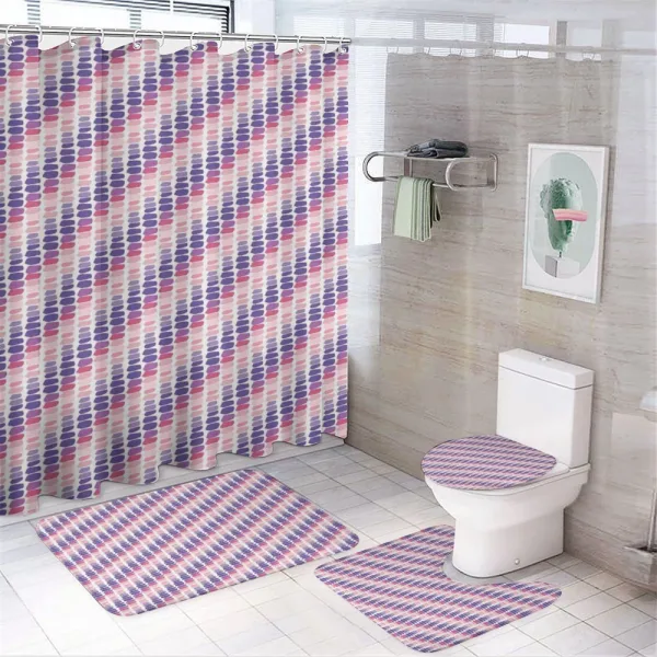 Gradient Brush Stroke on a shower curtain