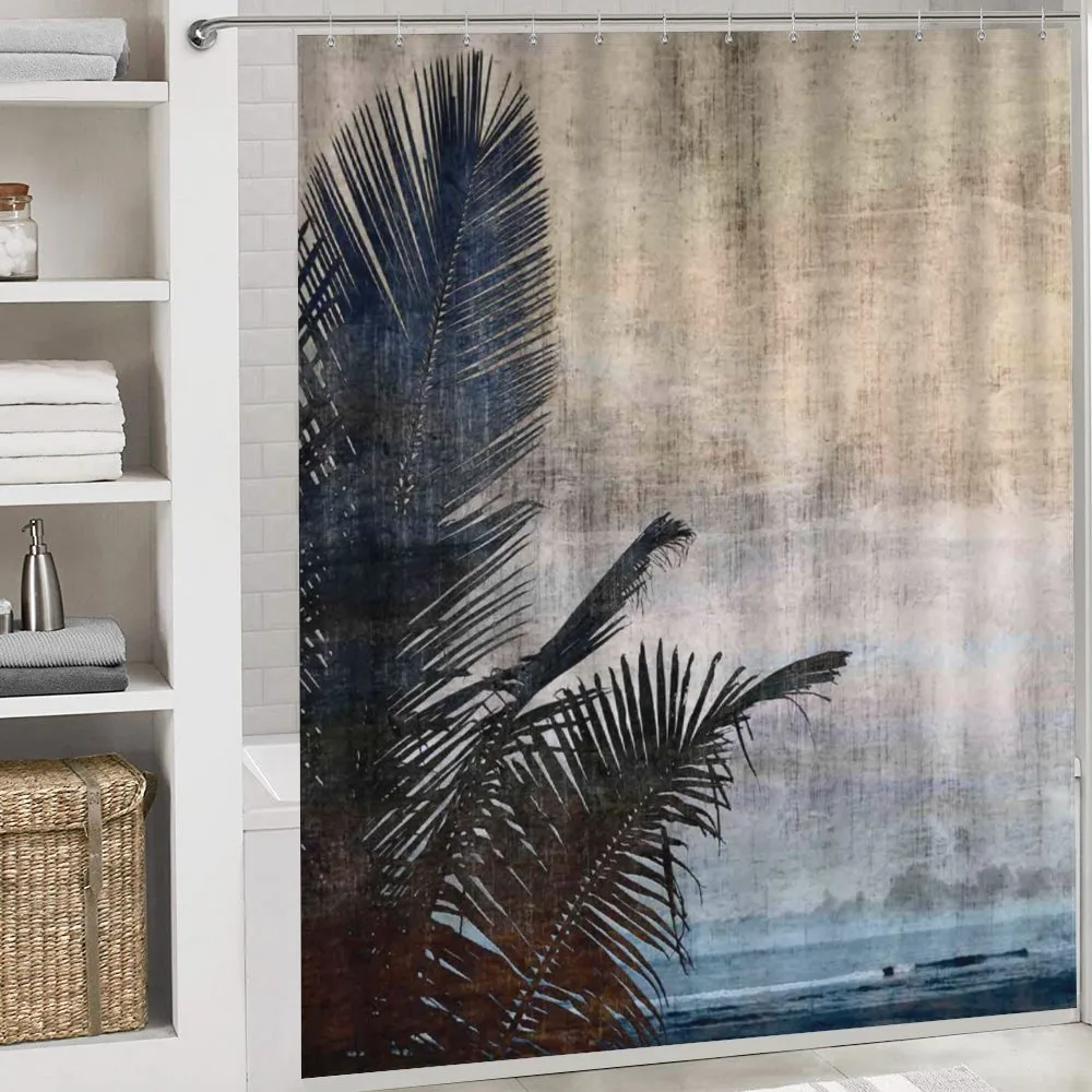 Grunge Palm Trees Art — Detail 4