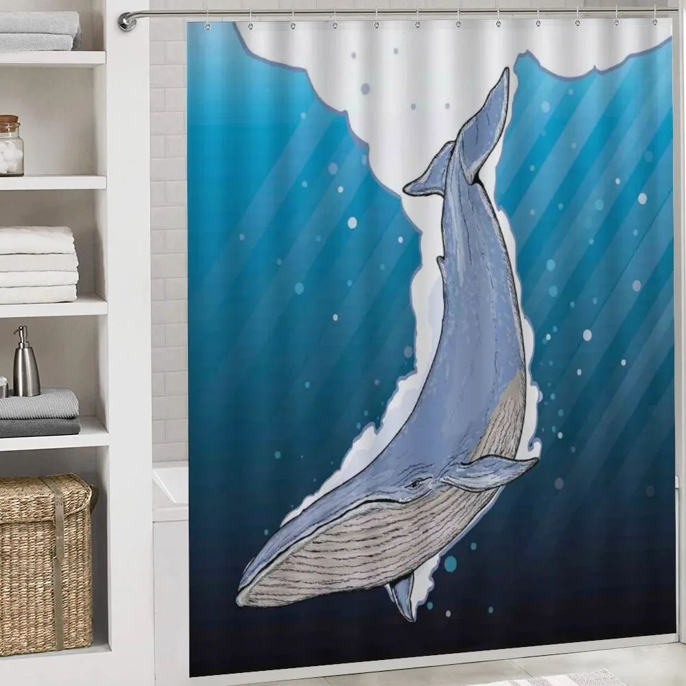 Ocean Whale Fish Swims — Detail 4