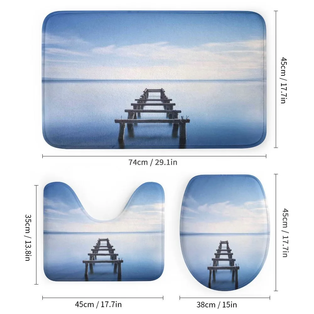 Old Jetty Blue Sky — Detail 1