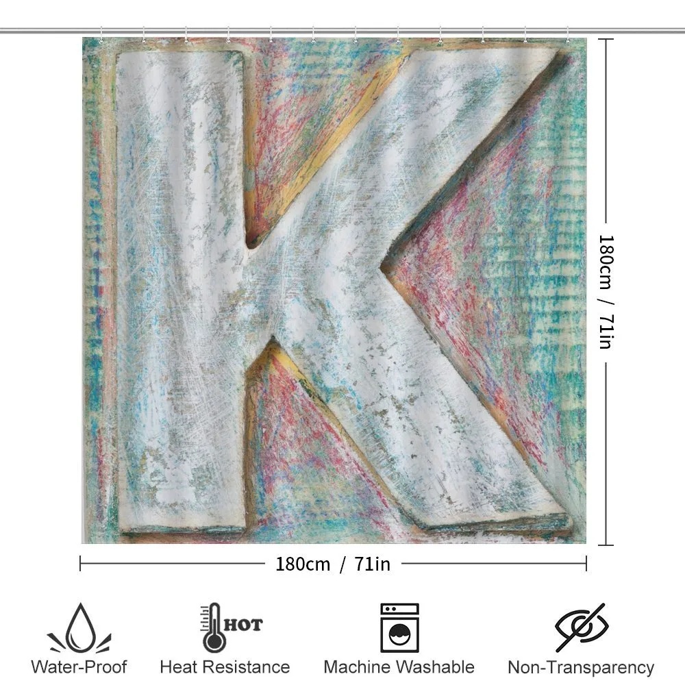 Scratched Looking K — Detail 2