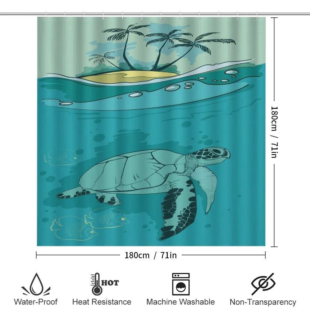 Sea Turtle Exotic Island — Detail 2