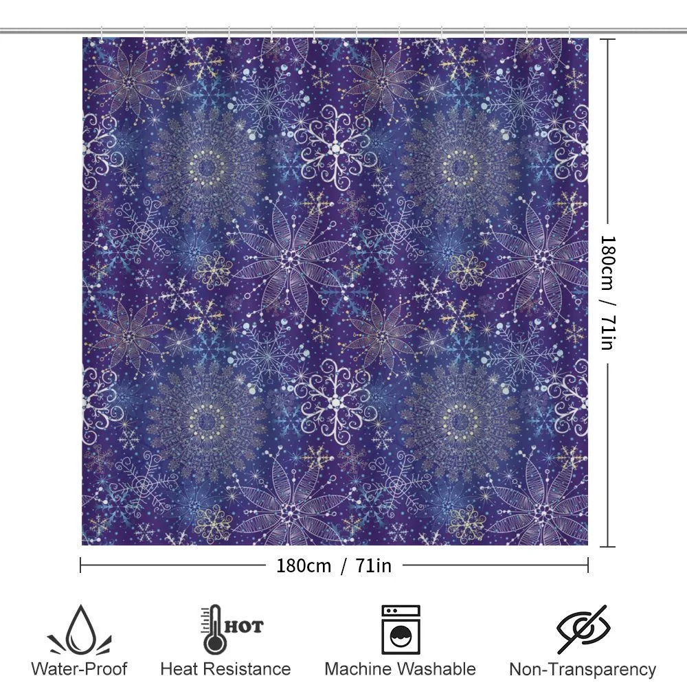 Snowflakes Xmas Art — Detail 2