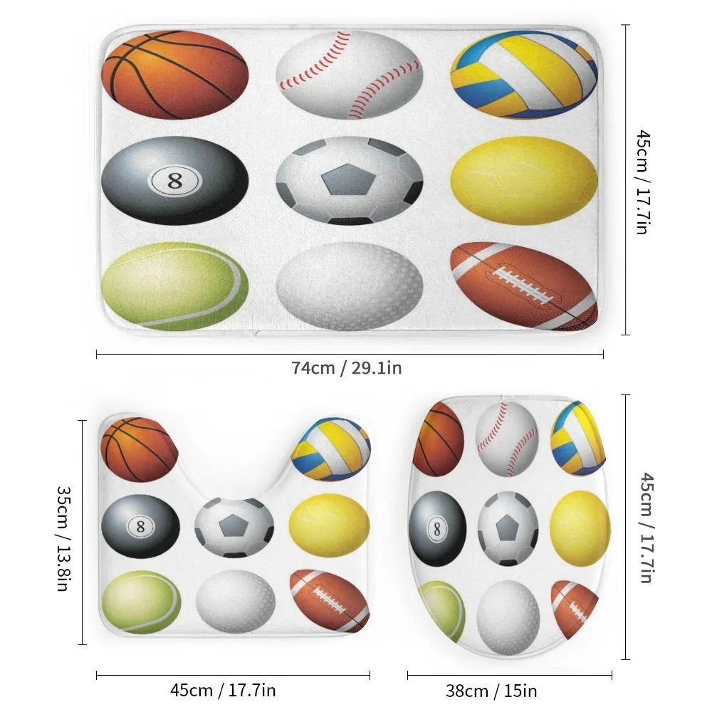 Sports Balls Pattern — Detail 1