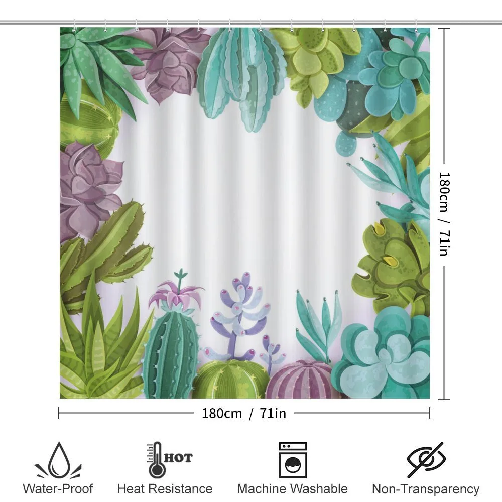 Succulents Plants Frame — Detail 2