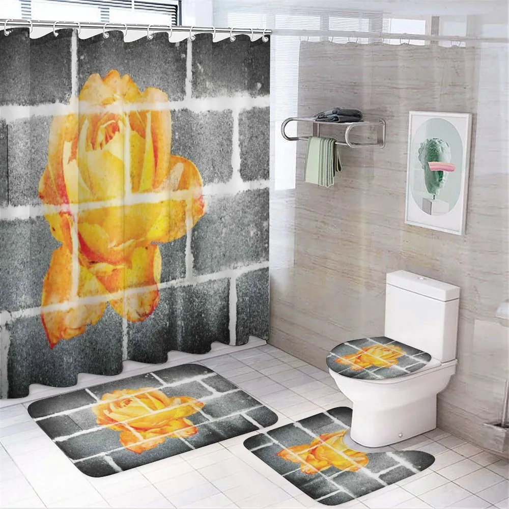 Warm Rose Brick Wall — Your design