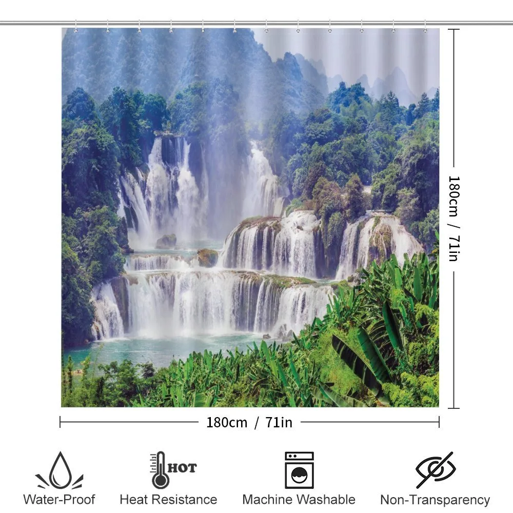 Waterfall Tropical Plant — Detail 2