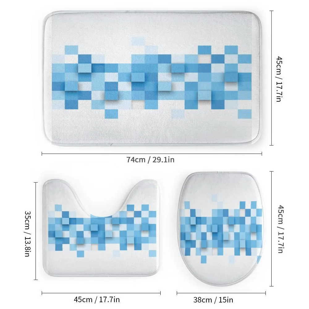 3D Mosaic Geometric — Detail 1