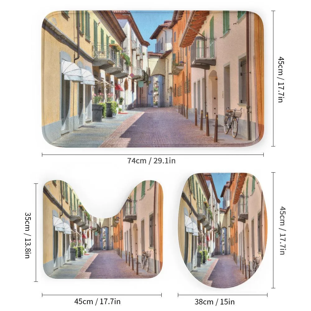 Alba Town Italy Street — Detail 1