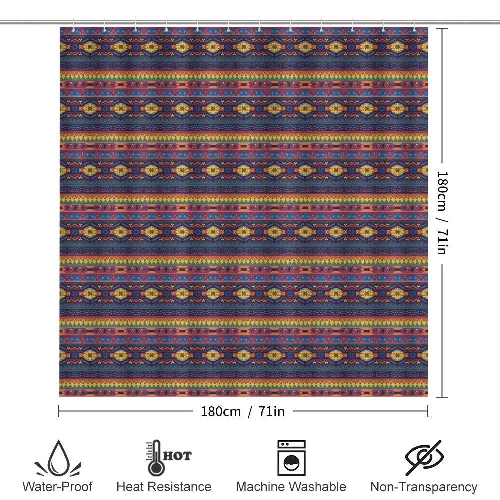 Colorful Folkloric Pattern — Detail 2