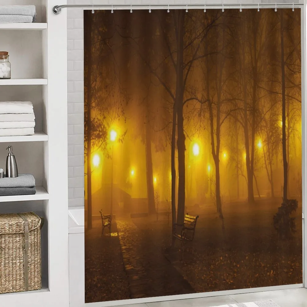 Foggy Evening in the Park — Detail 4