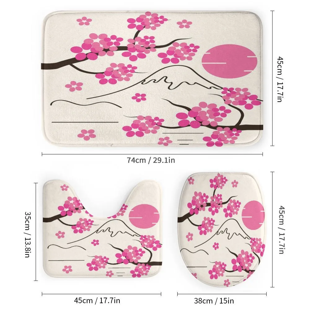 Japan Sakura and Hill — Detail 1
