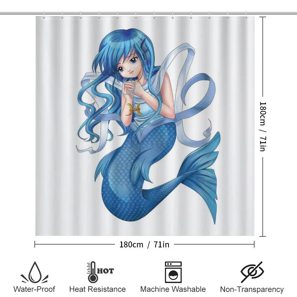 Manga Style Pisces Girl — Detail 2