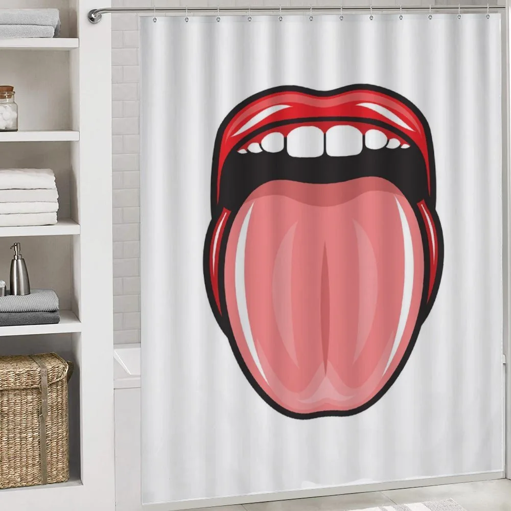 Open Mouth Tongue out Image — Detail 4