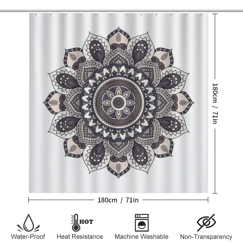 Oriental Mandala Yoga Motif — Detail 2