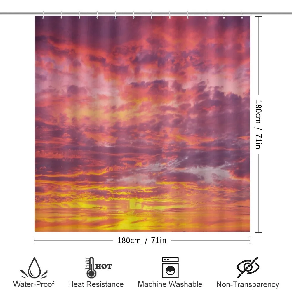 Sunset Clouded Weather — Detail 2