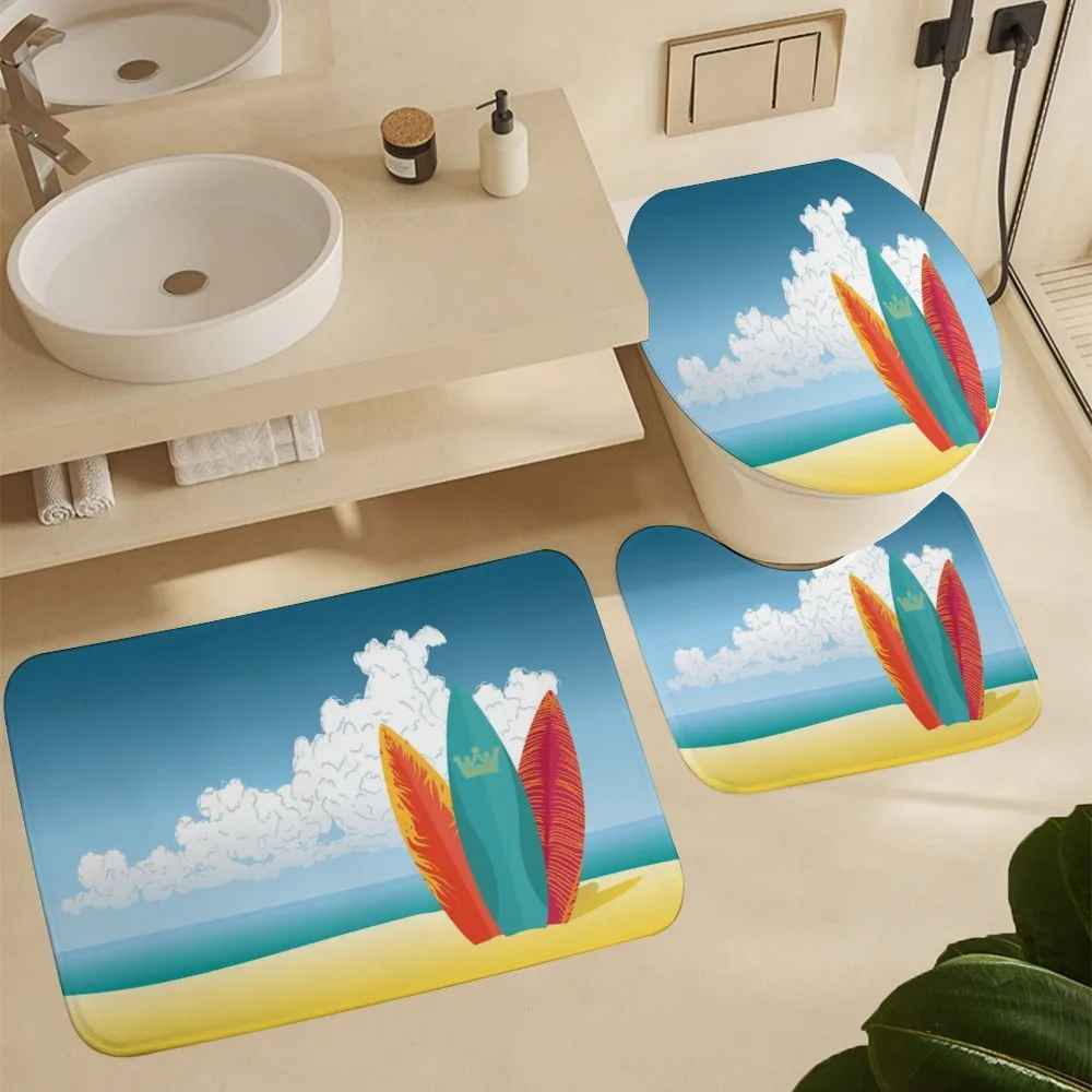 Surfboards on Coast — Detail 5