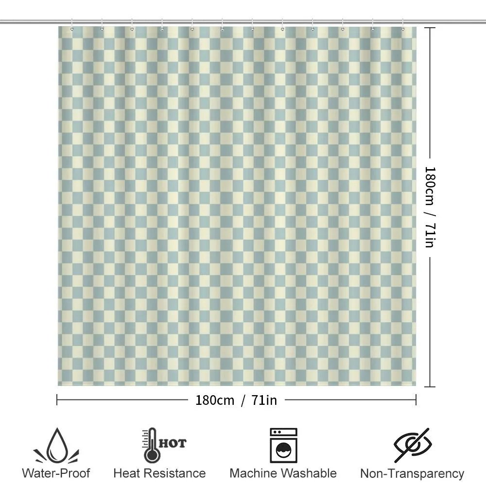 Vintage Checked Tile — Detail 2