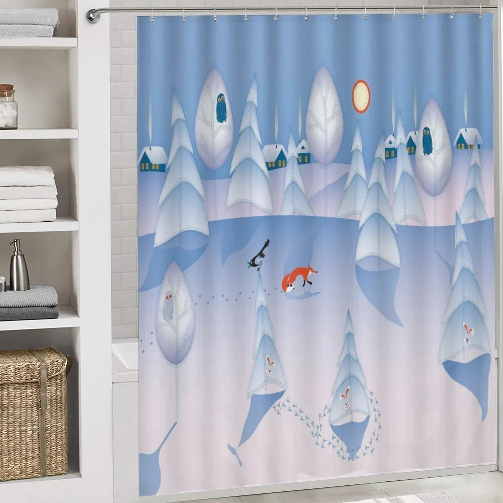 Winter at Woods Animals — Detail 4