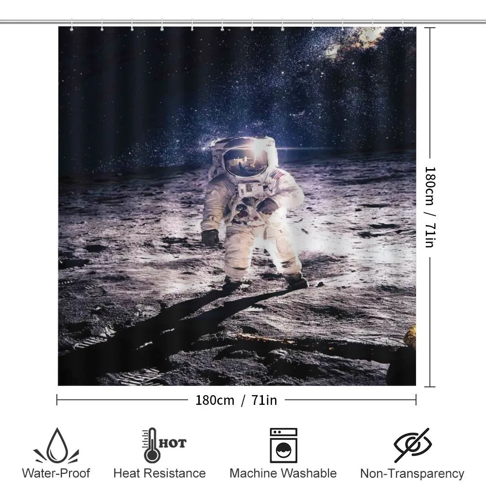Astronaut on the Moon — Detail 2