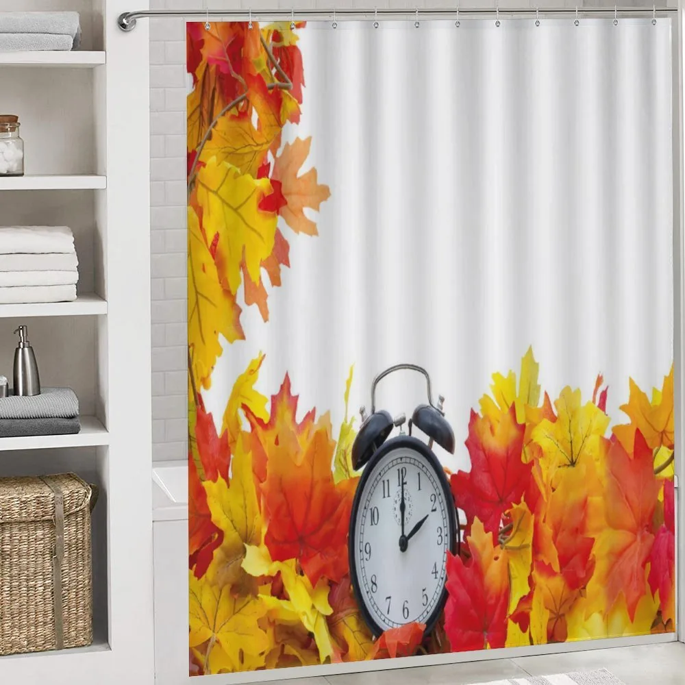 Autumn Leaves Clock — Detail 4
