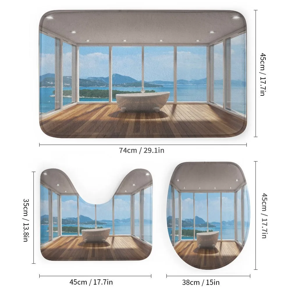 Bathtub and Islands — Detail 1