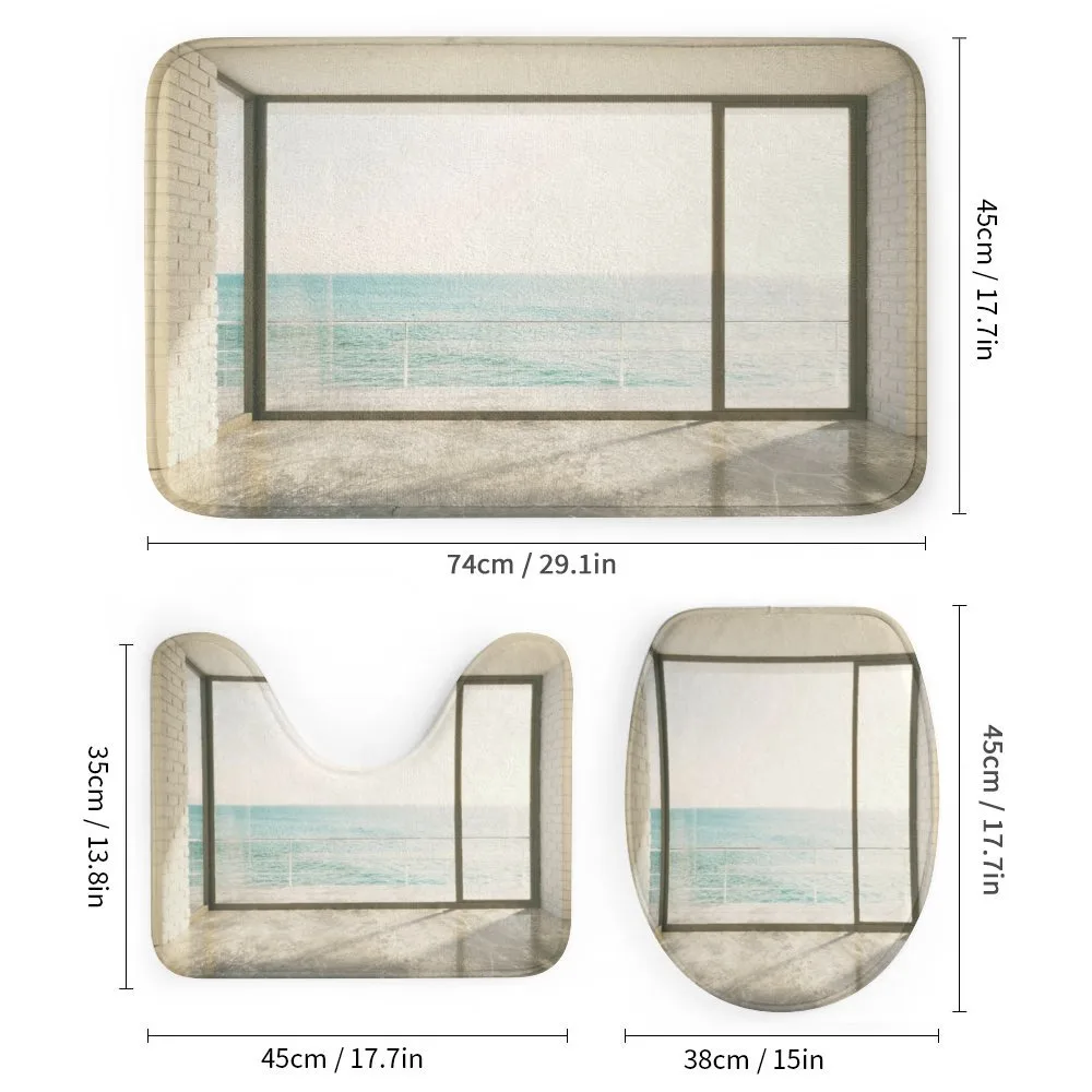 Coastal Scene Ocean View — Detail 1