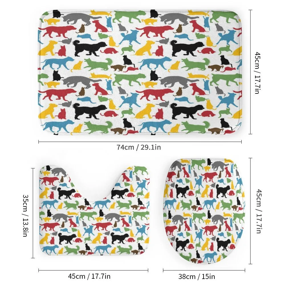 Colorful Cats and Dogs — Detail 1