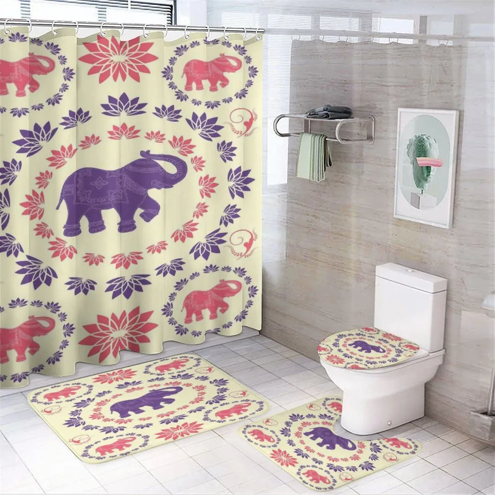 Colorful Floral Elephant — Your design