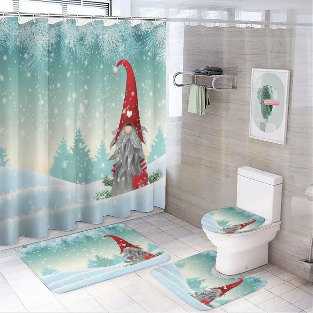 Elf Tomte Standing on Snow — Your design