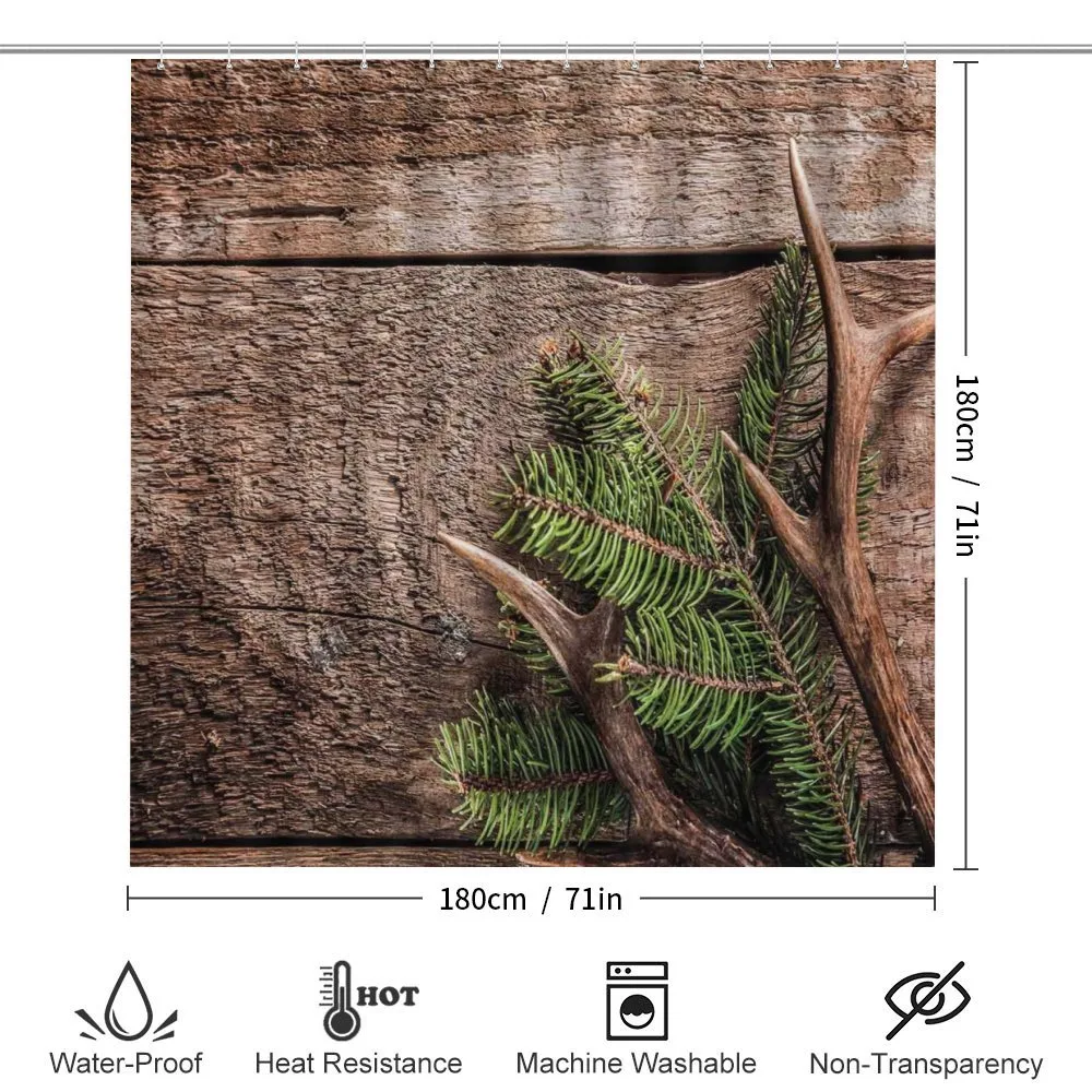 Evergreen Branch Deer — Detail 2