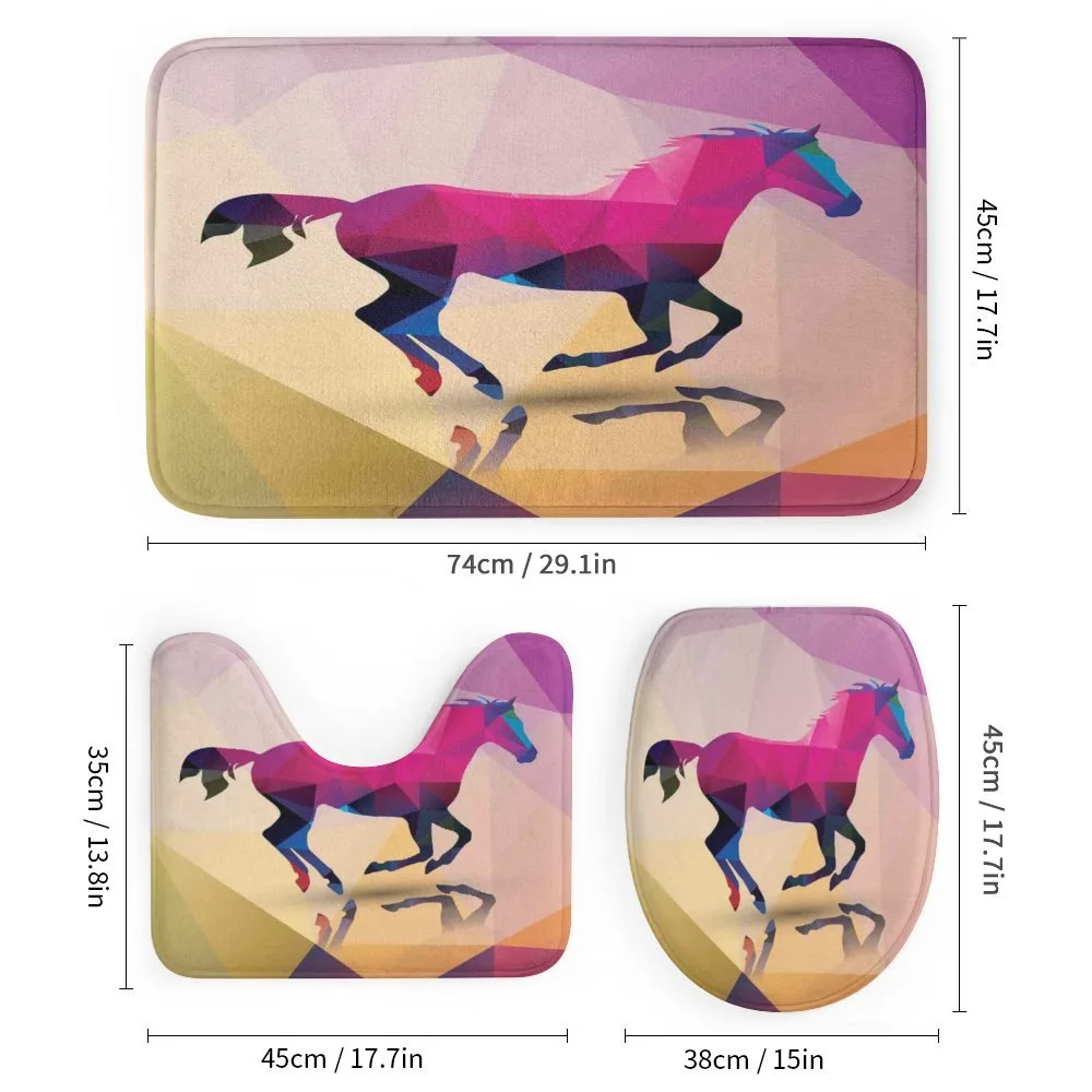 Geometric Horse Animal — Detail 1