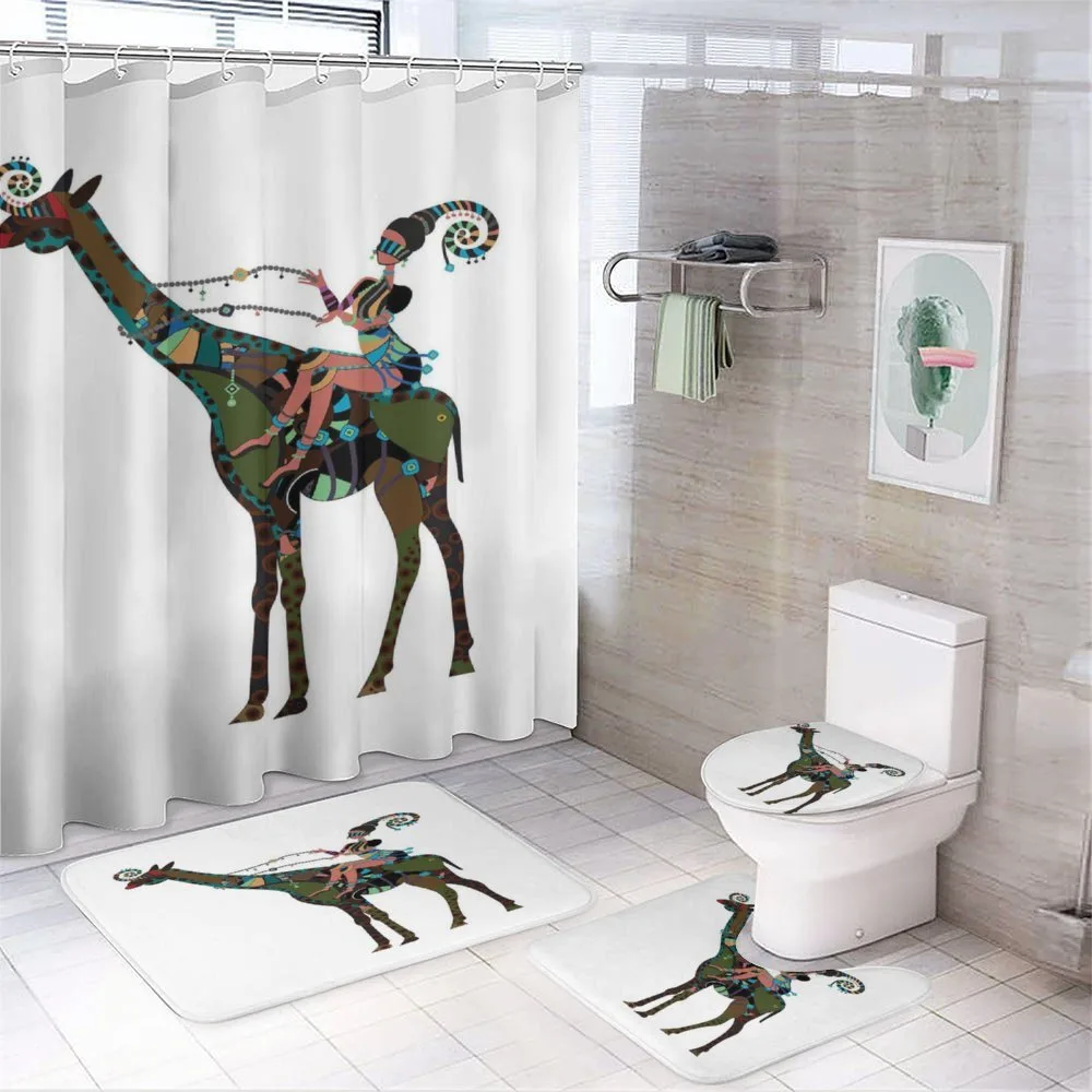 Girl Riding Giraffe — Your design